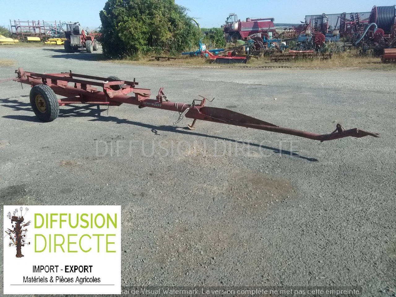MASSEY FERGUSON CHARIOT DE COUPE 450 - Carro de cosechadora: foto 1 MASSEY FERGUSON CHARIOT DE COUPE 450 - Carro de cosechadora: foto 1