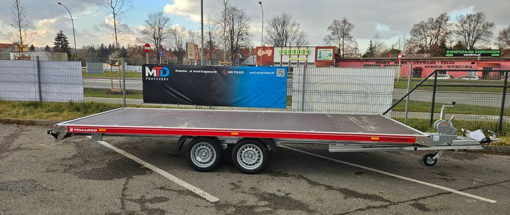 TEMARED CARPLATFORM full alu 5121 3,5T sklejka - Remolque portavehículos: foto 3 TEMARED CARPLATFORM full alu 5121 3,5T sklejka - Remolque portavehículos: foto 3