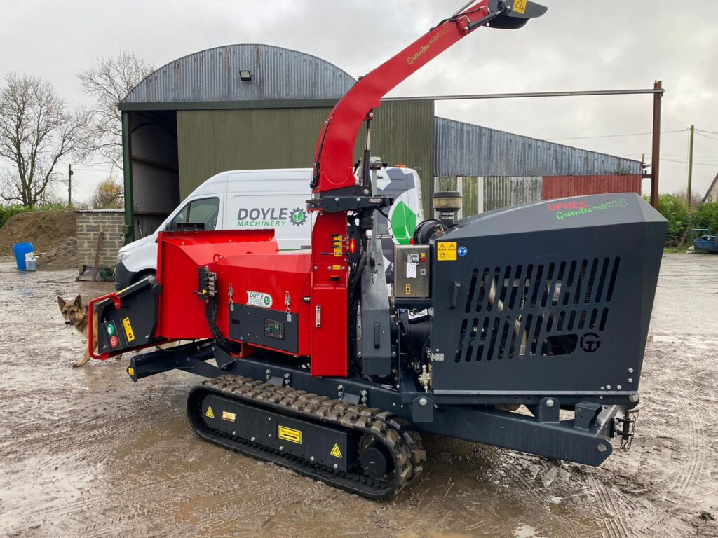 UFKES Greentec Cheetah 30 Tracked - Trituradora de madera: foto 1 UFKES Greentec Cheetah 30 Tracked - Trituradora de madera: foto 1