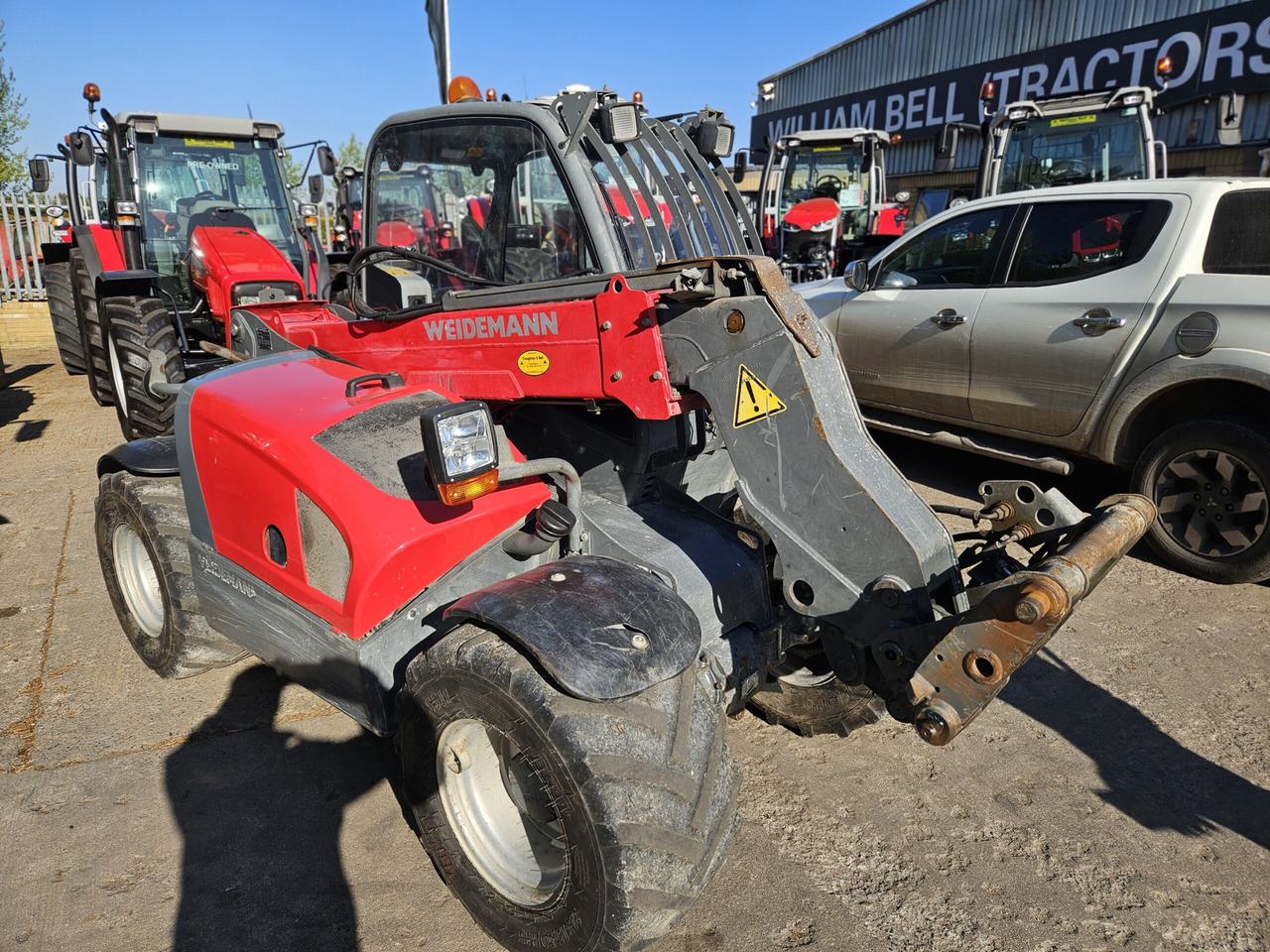 2015 Weidemann 4512, 9000 hours - Manipulador telescópico: foto 1 2015 Weidemann 4512, 9000 hours - Manipulador telescópico: foto 1