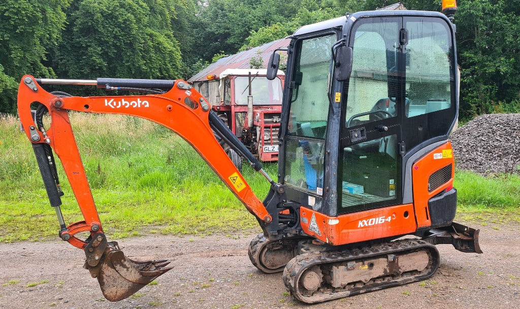 2016 Kubota KX016-4 Mini Digger, only 1550 hours - Miniexcavadora: foto 1 2016 Kubota KX016-4 Mini Digger, only 1550 hours - Miniexcavadora: foto 1
