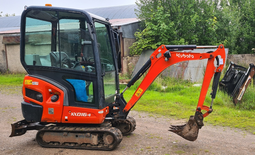 2016 Kubota KX016-4 Mini Digger, only 1550 hours - Miniexcavadora: foto 2 2016 Kubota KX016-4 Mini Digger, only 1550 hours - Miniexcavadora: foto 2