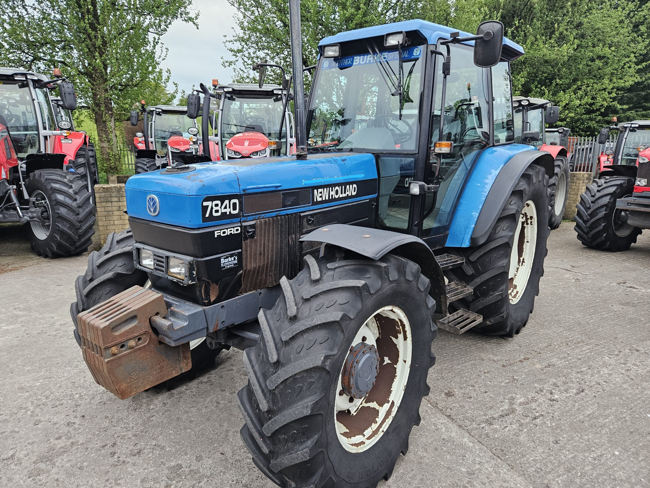 New Holland 7840 SLDP Turbo, 1 Owner machine - Tractor: foto 2 New Holland 7840 SLDP Turbo, 1 Owner machine - Tractor: foto 2