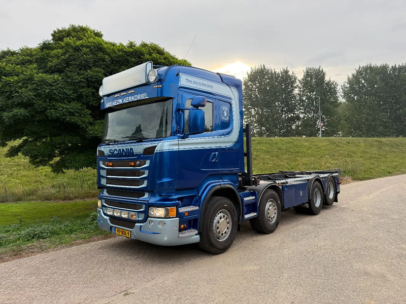 Scania R490 8X2 Manual EUR 6 Retarder TOP Truck - Camión portacontenedore/ Intercambiable: foto 1 Scania R490 8X2 Manual EUR 6 Retarder TOP Truck - Camión portacontenedore/ Intercambiable: foto 1