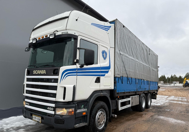 Scania144G 6x2 *Juuri Katsastettu* - Camión grúa: foto 2 Scania144G 6x2 *Juuri Katsastettu* - Camión grúa: foto 2