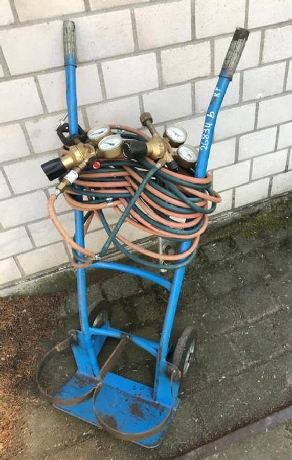 Flaschenwagen für Gas und Sauerstoff - Equipo de soldadura: foto 1 Flaschenwagen für Gas und Sauerstoff - Equipo de soldadura: foto 1