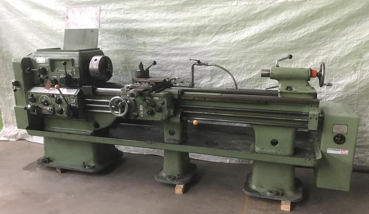 Leit- u. Zugspindeldrehmaschine VDF-HEIDENREICH & HARBECK - Torno de metal: foto 1 Leit- u. Zugspindeldrehmaschine VDF-HEIDENREICH & HARBECK - Torno de metal: foto 1