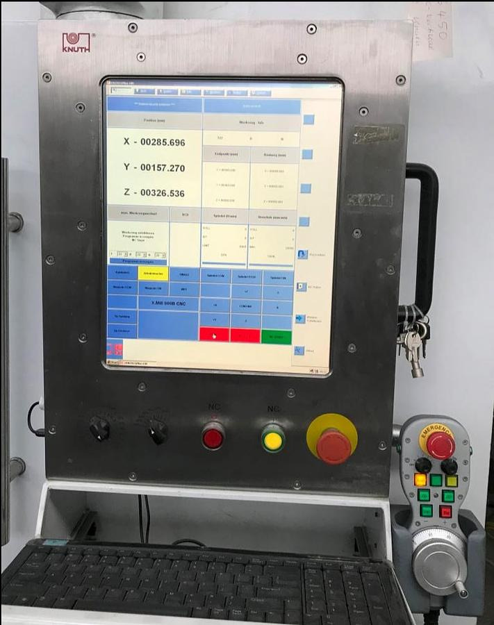 Vertikal-Bearbeitungszentrum KNUTH - Centro de mecanizado CNC: foto 5 Vertikal-Bearbeitungszentrum KNUTH - Centro de mecanizado CNC: foto 5