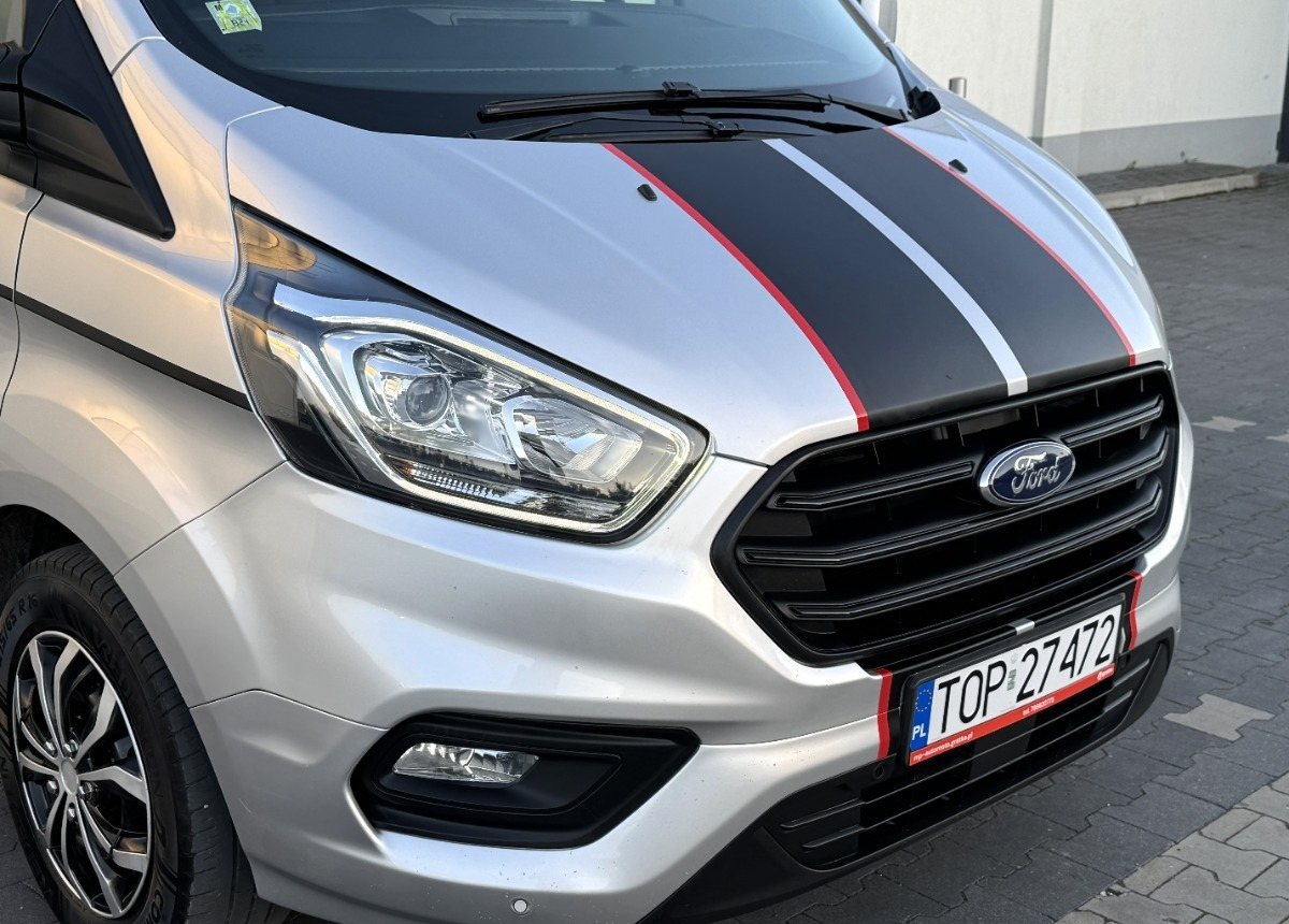 Leasing para Ford Transit Custom 2.0 170KM Rok 2021 8 osobowy FV23 Salon PL Zadbany Super STAN Ford Transit Custom 2.0 170KM Rok 2021 8 osobowy FV23 Salon PL Zadbany Super STAN: foto 17