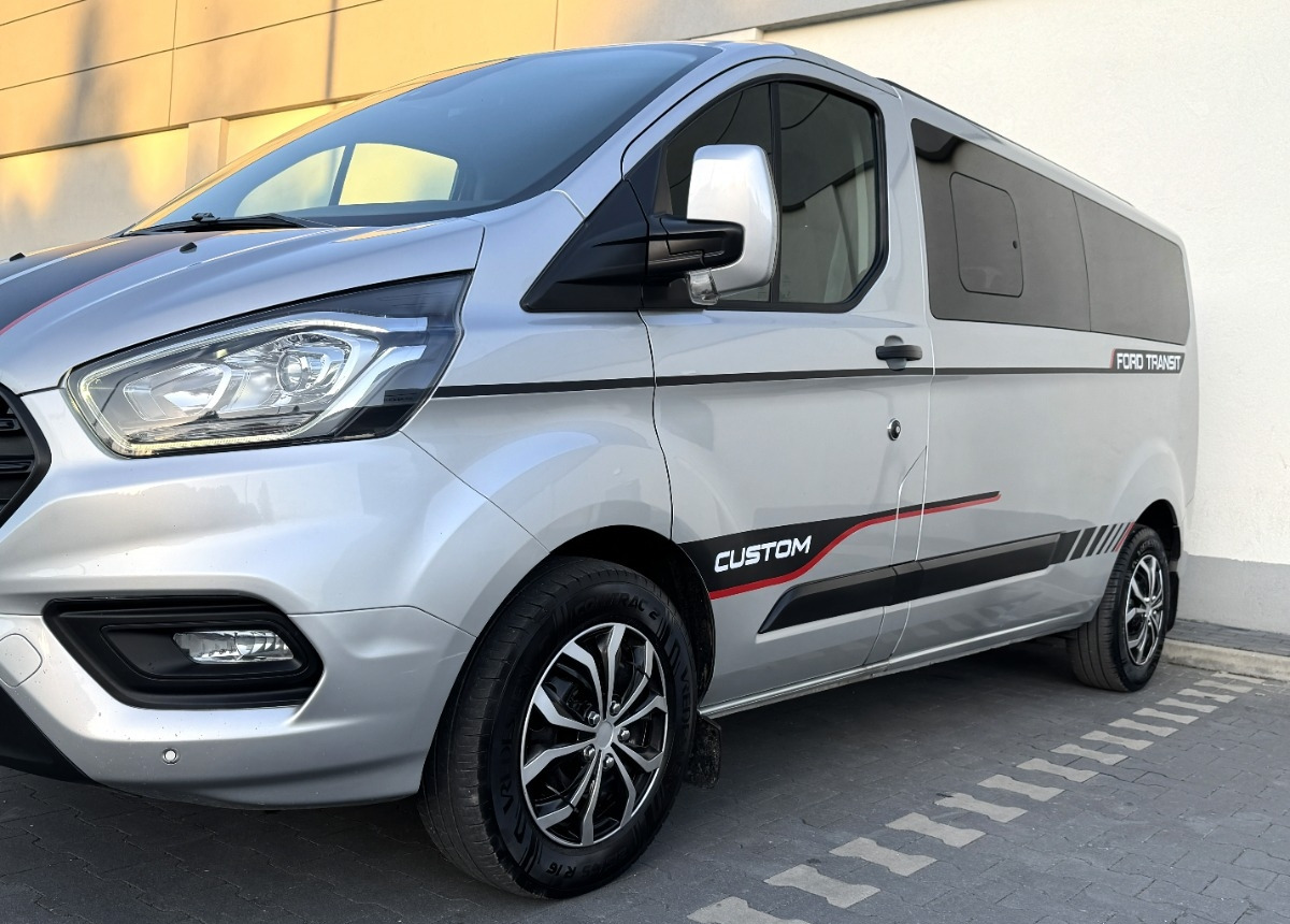Leasing para Ford Transit Custom 2.0 170KM Rok 2021 8 osobowy FV23 Salon PL Zadbany Super STAN Ford Transit Custom 2.0 170KM Rok 2021 8 osobowy FV23 Salon PL Zadbany Super STAN: foto 10