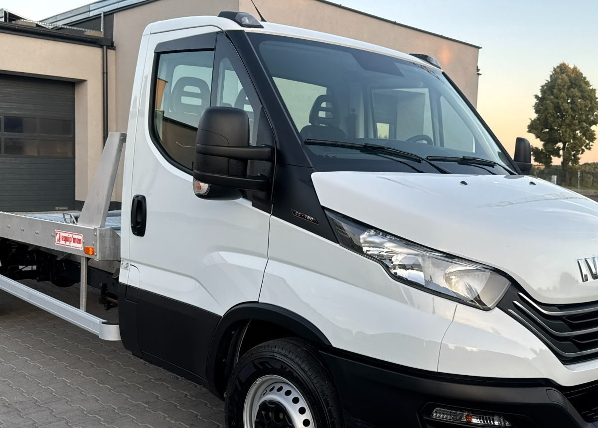 Camión portavehículos Iveco Daily 3.0 160KM Rok 2022 55 tys km przebiegu AUTOLAWETA Najazd laweta: foto 15