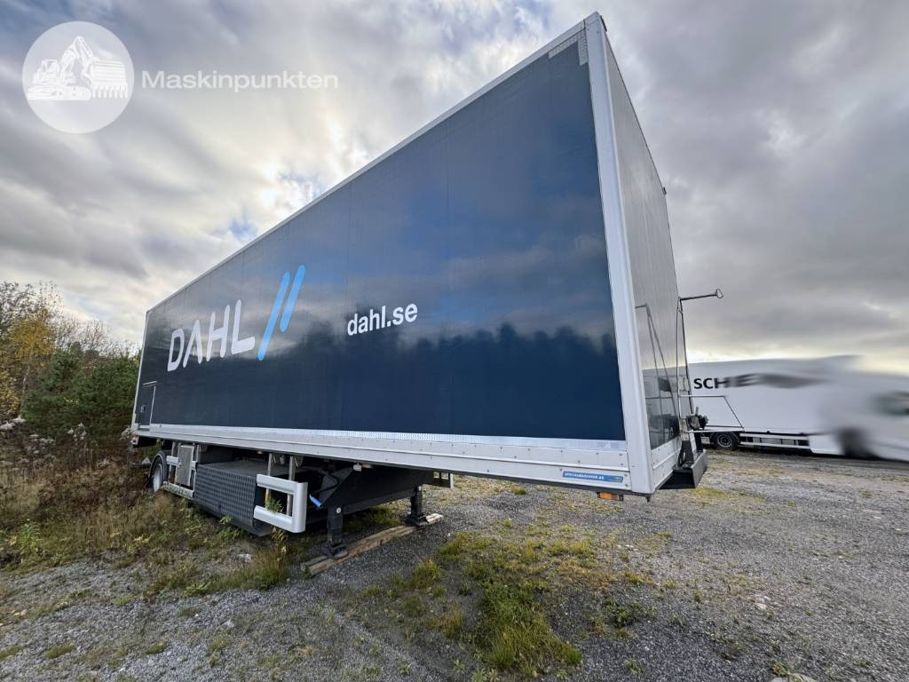HFR 1 axlad semitrailer med truck! - Semirremolque caja cerrada: foto 1 HFR 1 axlad semitrailer med truck! - Semirremolque caja cerrada: foto 1