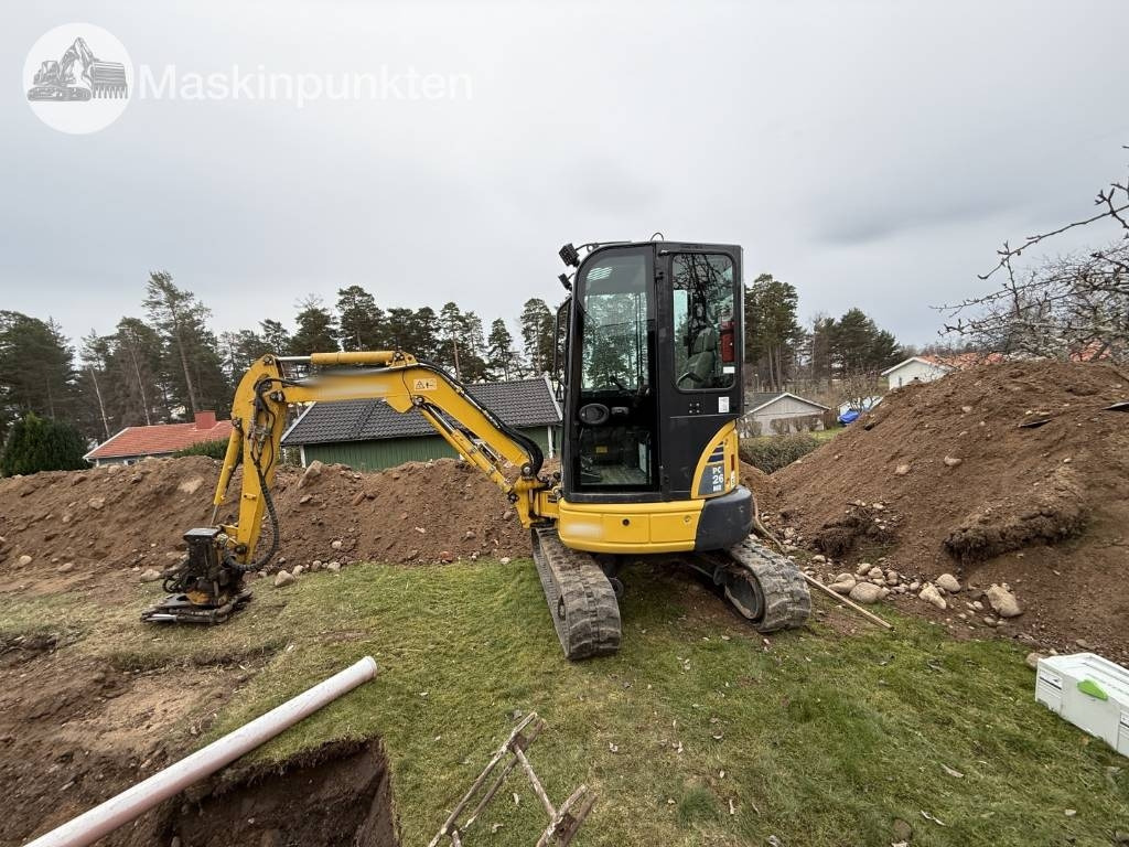 Komatsu PC 26 MR-3 - Miniexcavadora: foto 1 Komatsu PC 26 MR-3 - Miniexcavadora: foto 1