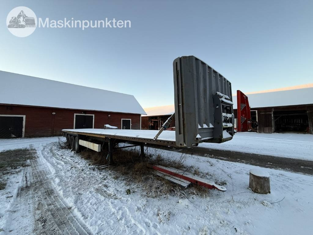 Krone SD flaktrailer - Semirremolque plataforma/ Caja abierta: foto 1 Krone SD flaktrailer - Semirremolque plataforma/ Caja abierta: foto 1