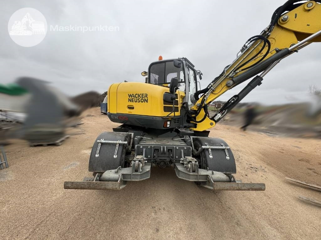 Excavadora de ruedas Wacker Neuson EW 100 med vagn: foto 13