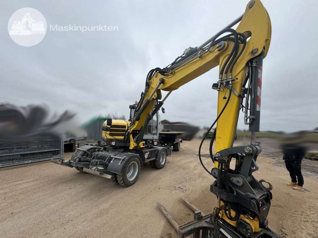 Excavadora de ruedas Wacker Neuson EW 100 med vagn: foto 7