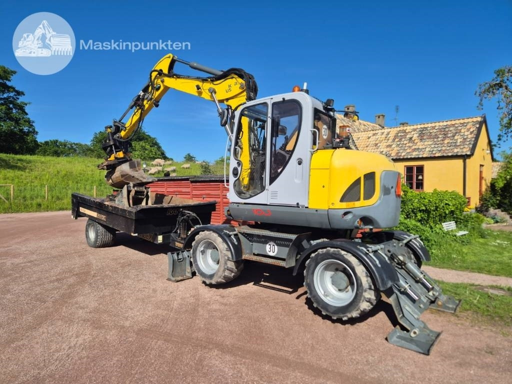 Wacker Neuson EW 100 med vagn - Excavadora de ruedas: foto 2 Wacker Neuson EW 100 med vagn - Excavadora de ruedas: foto 2