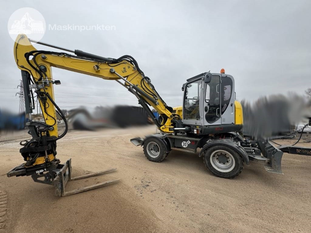 Excavadora de ruedas Wacker Neuson EW 100 med vagn: foto 6