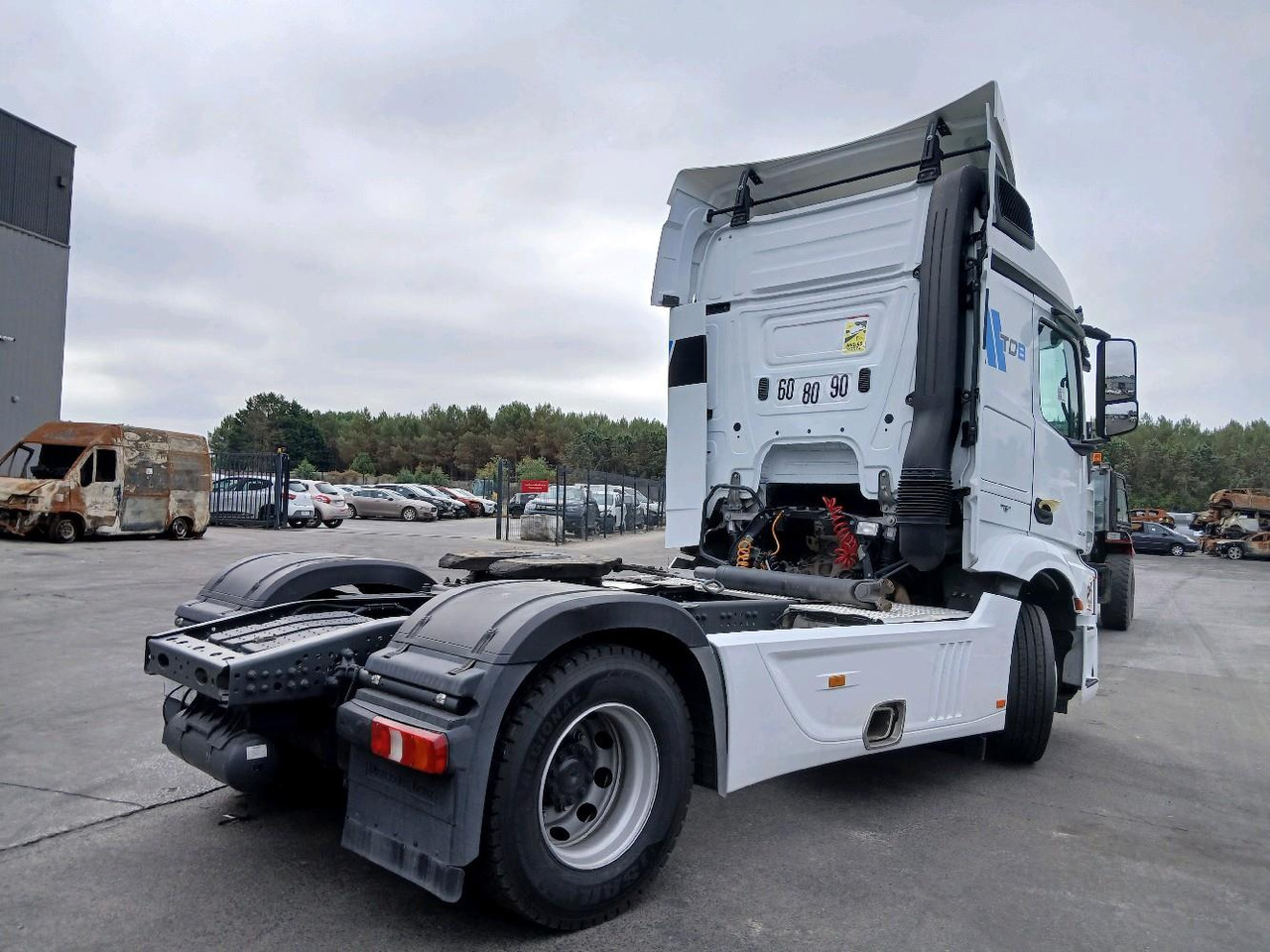 MERCEDES ACTROS 1845 LS 4*2 - Cabeza tractora: foto 4 MERCEDES ACTROS 1845 LS 4*2 - Cabeza tractora: foto 4