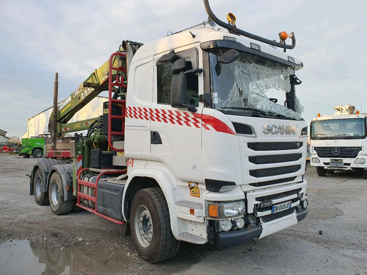 SCANIA R 580 FOREST GRUE - Cabeza tractora: foto 1 SCANIA R 580 FOREST GRUE - Cabeza tractora: foto 1
