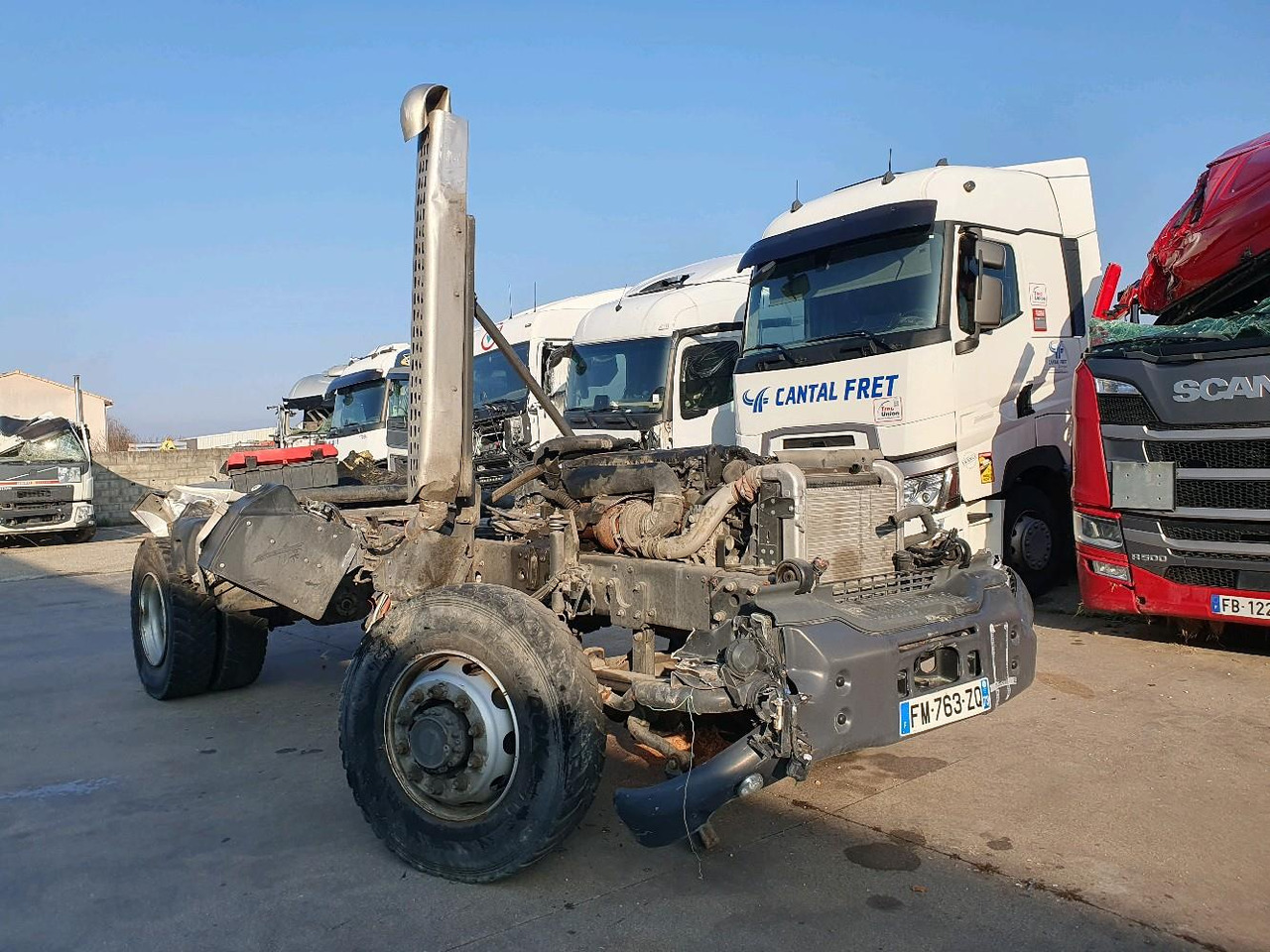 RENAULT D CITERNE HIGH KP 4X4 250 EUR6 - Bastidor/ Chasis para Camión: foto 1 RENAULT D CITERNE HIGH KP 4X4 250 EUR6 - Bastidor/ Chasis para Camión: foto 1