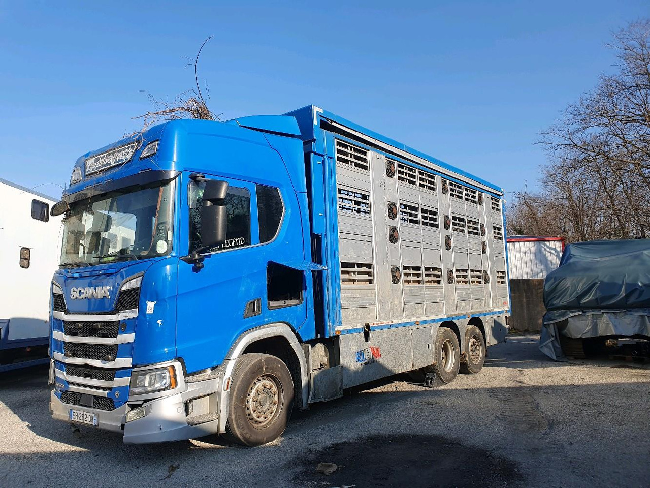 Camión transporte de ganado SCANIA R580: foto 9 Camión transporte de ganado SCANIA R580: foto 9