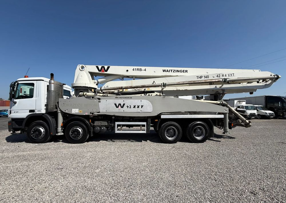 Mercedes-Benz ACTROS 4141 8X4 42 M GOTOWA DO PRACY - Camión bomba de hormigón: foto 5 Mercedes-Benz ACTROS 4141 8X4 42 M GOTOWA DO PRACY - Camión bomba de hormigón: foto 5