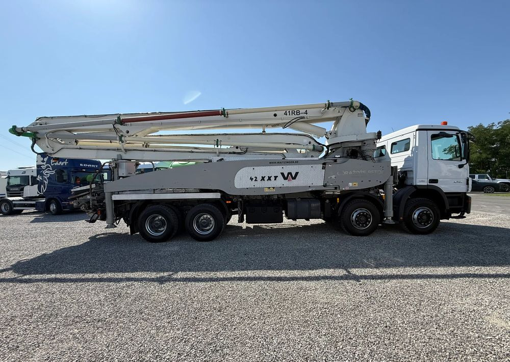 Mercedes-Benz ACTROS 4141 8X4 42 M GOTOWA DO PRACY - Camión bomba de hormigón: foto 4 Mercedes-Benz ACTROS 4141 8X4 42 M GOTOWA DO PRACY - Camión bomba de hormigón: foto 4