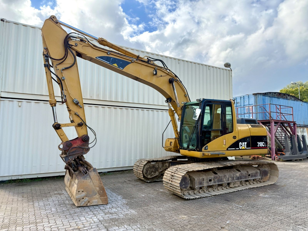 CAT 318CL / 2005 BJ / Deutsche Maschine - Excavadora de cadenas: foto 1 CAT 318CL / 2005 BJ / Deutsche Maschine - Excavadora de cadenas: foto 1