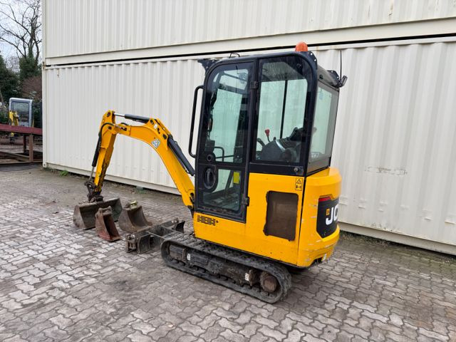 JCB 16C-1 /2022 BJ/939 H/verbr. Laufwerk/3xLöffel - Miniexcavadora: foto 3 JCB 16C-1 /2022 BJ/939 H/verbr. Laufwerk/3xLöffel - Miniexcavadora: foto 3