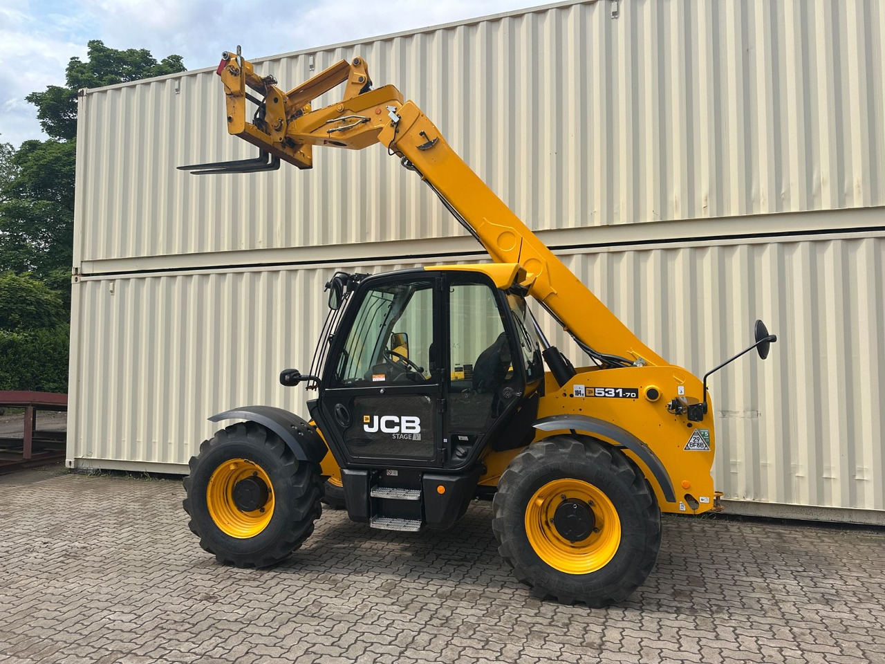 JCB 531-70 / 2022 BJ / 7 Meter / 3.1 Tonnen / 434 H - Manipulador telescópico: foto 4 JCB 531-70 / 2022 BJ / 7 Meter / 3.1 Tonnen / 434 H - Manipulador telescópico: foto 4