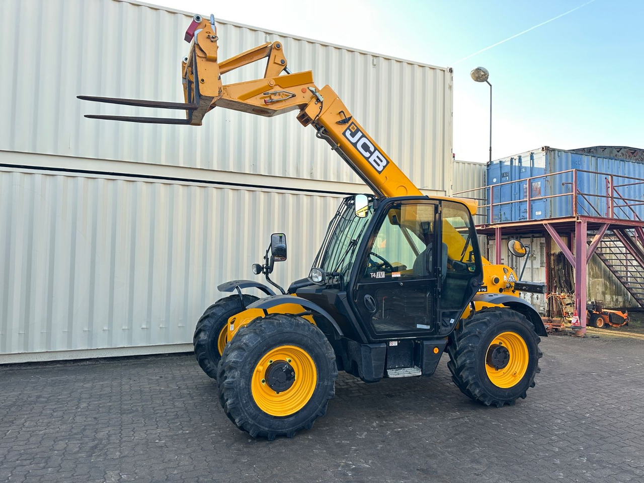 JCB 531-70 / 7 Meter / 3.1 Tonnen / 2018 BJ / 2.730H - Manipulador telescópico: foto 1 JCB 531-70 / 7 Meter / 3.1 Tonnen / 2018 BJ / 2.730H - Manipulador telescópico: foto 1