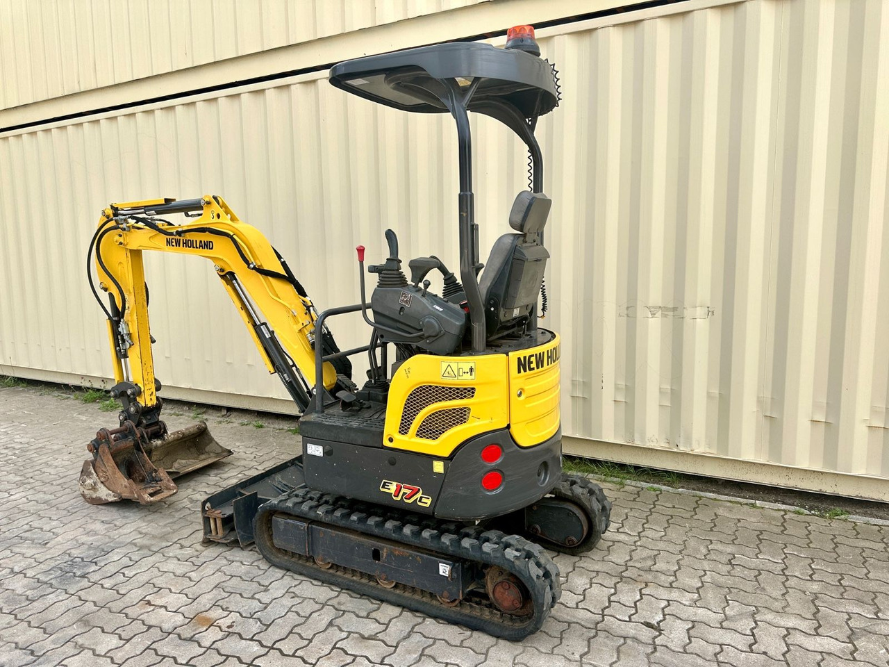 New Holland E17C / 2021 BJ / 508 H / 2 x Löffel - Miniexcavadora: foto 3 New Holland E17C / 2021 BJ / 508 H / 2 x Löffel - Miniexcavadora: foto 3
