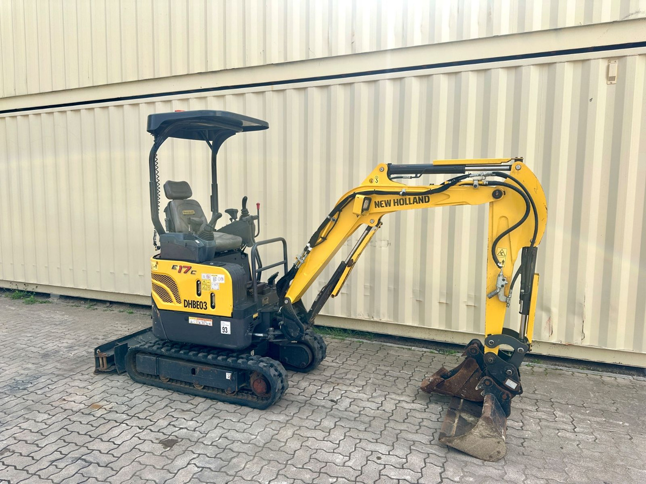 New Holland E17C / 2021 BJ / 508 H / 2 x Löffel - Miniexcavadora: foto 4 New Holland E17C / 2021 BJ / 508 H / 2 x Löffel - Miniexcavadora: foto 4