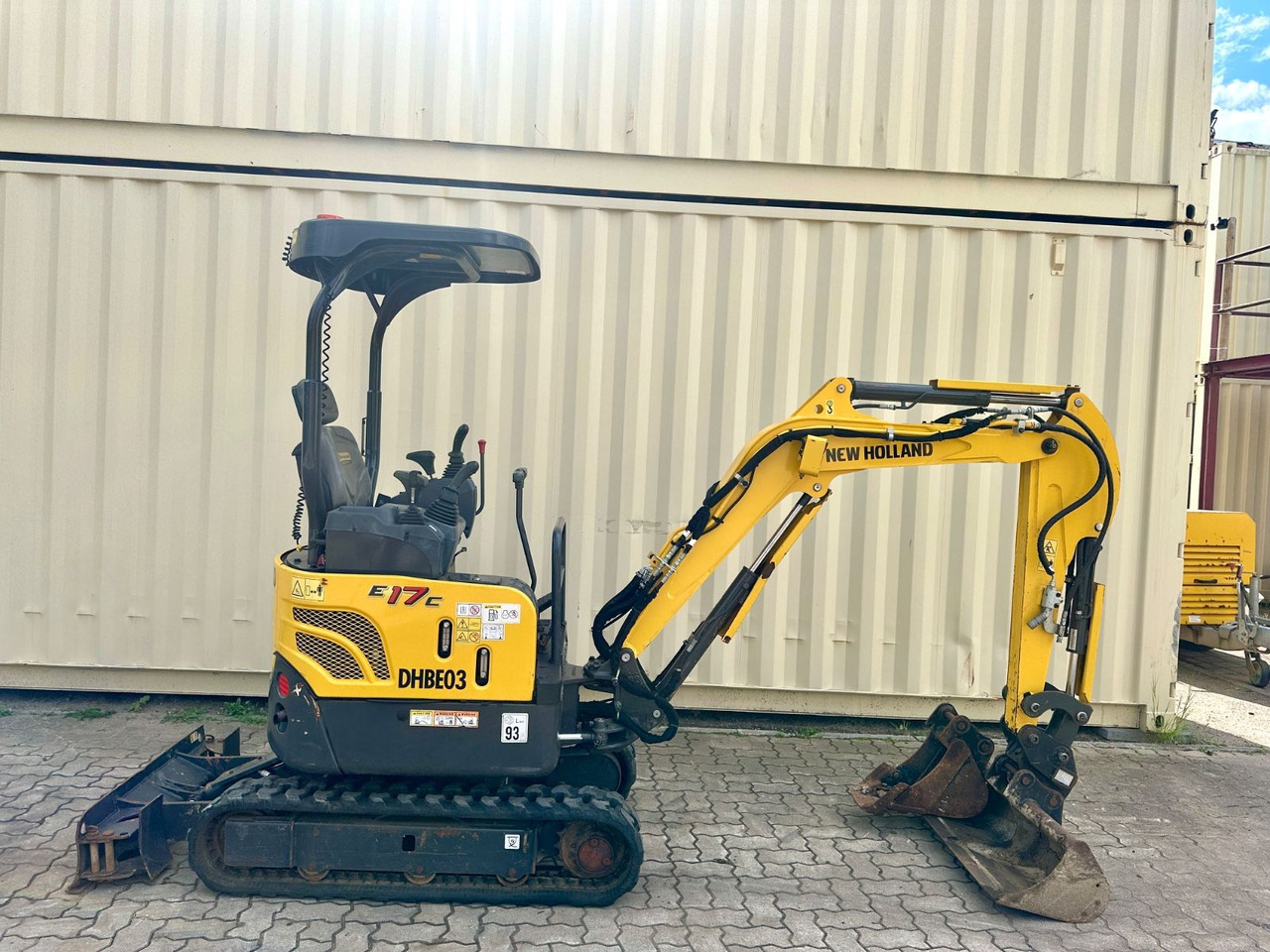 New Holland E17C / 2021 BJ / 508 H / 2 x Löffel - Miniexcavadora: foto 5 New Holland E17C / 2021 BJ / 508 H / 2 x Löffel - Miniexcavadora: foto 5
