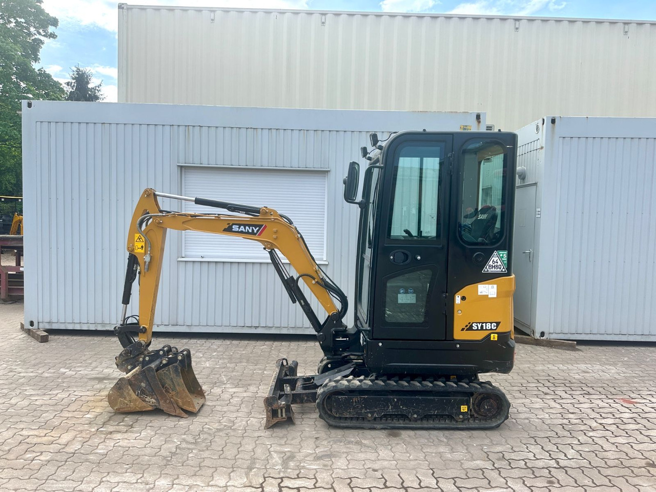 Sany SY18C / 2023 BJ / 181 H / 3 x Löffel - Miniexcavadora: foto 2 Sany SY18C / 2023 BJ / 181 H / 3 x Löffel - Miniexcavadora: foto 2