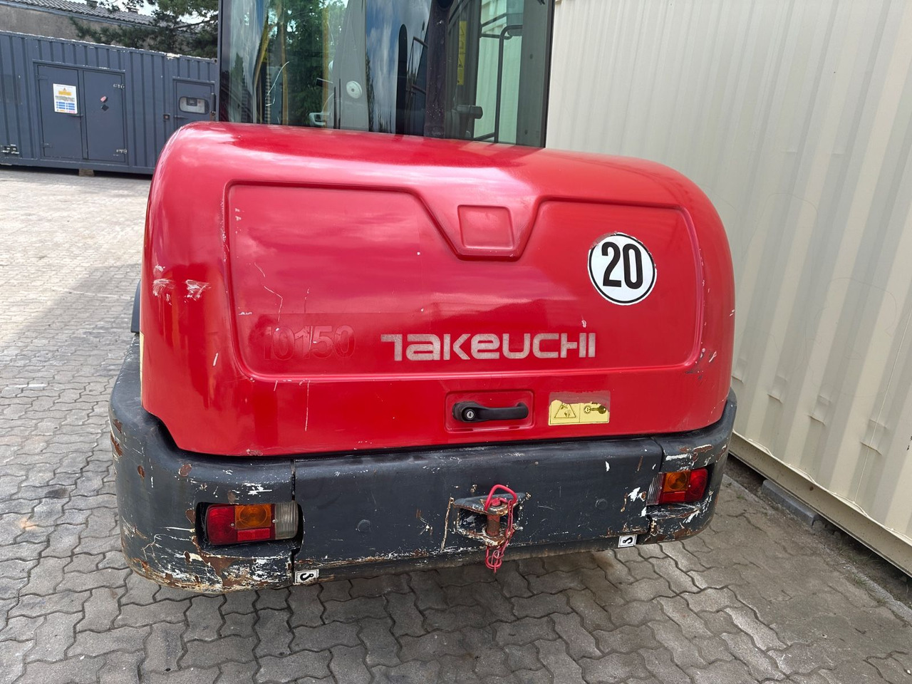 Cargadora de ruedas Terex TL80/2014 BJ/Schaufel + Gabel/ Deutsche Maschine: foto 9
