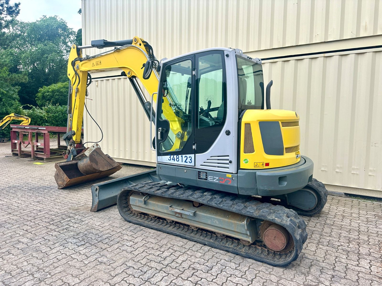 Wacker EZ80 / 2.474 H / 1. Hand / Schwenk + Tieflöffel - Miniexcavadora: foto 3 Wacker EZ80 / 2.474 H / 1. Hand / Schwenk + Tieflöffel - Miniexcavadora: foto 3