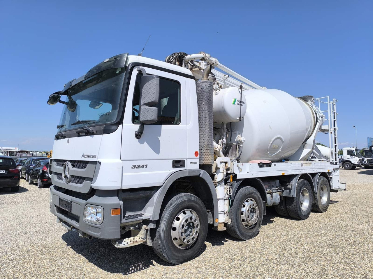 MERCEDES-BENZ ACTROS 3241 SCHWING FBP24 - Camión bomba de hormigón: foto 3 MERCEDES-BENZ ACTROS 3241 SCHWING FBP24 - Camión bomba de hormigón: foto 3