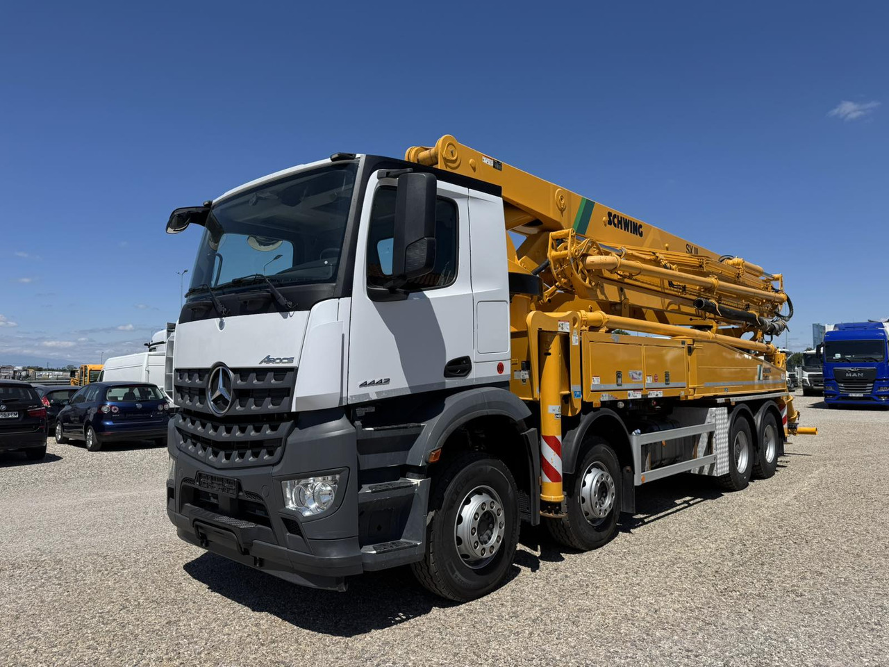 MERCEDES-BENZ AROCS 4442 SCHWING S43SX - Camión bomba de hormigón: foto 3 MERCEDES-BENZ AROCS 4442 SCHWING S43SX - Camión bomba de hormigón: foto 3
