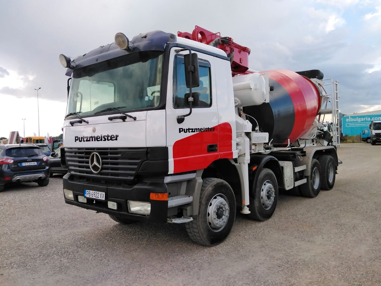 Mercedes-Benz ACTROS 3240 Putzmeister 26.67S - Camión hormigonera con bomba: foto 3 Mercedes-Benz ACTROS 3240 Putzmeister 26.67S - Camión hormigonera con bomba: foto 3