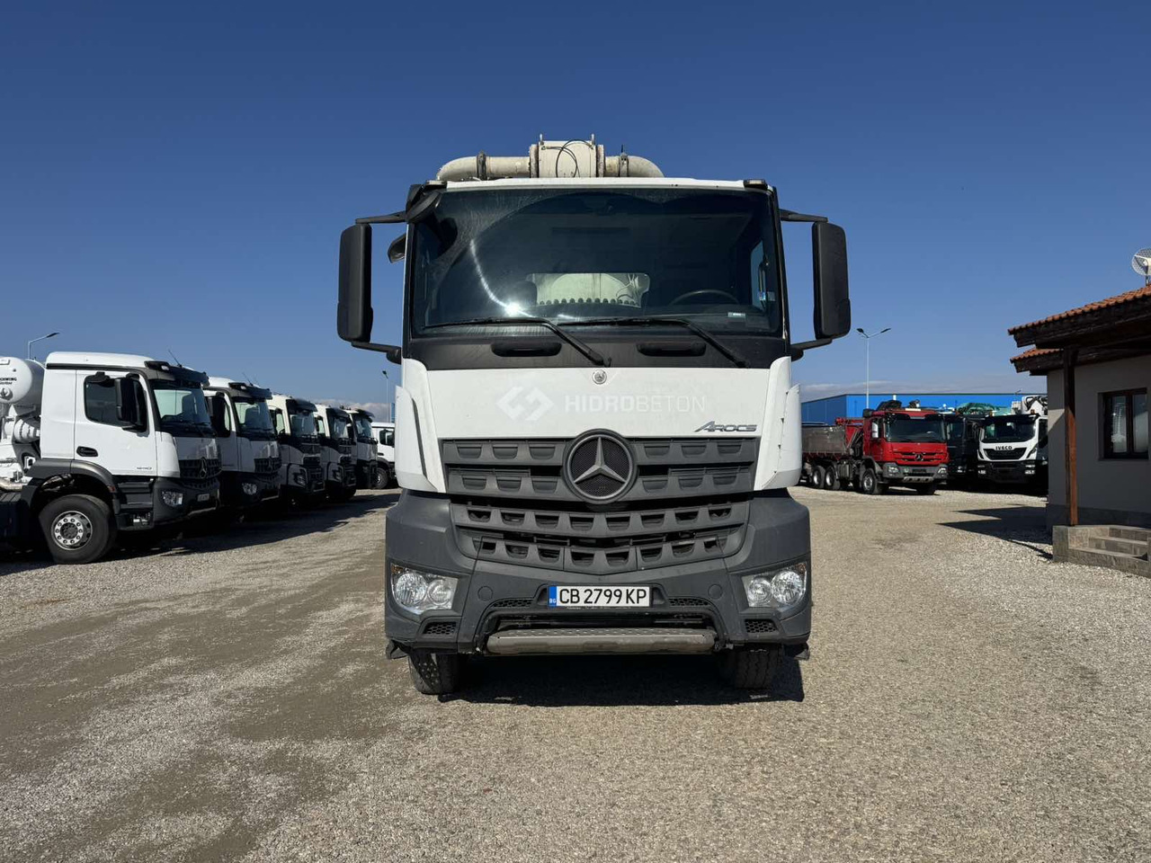 Mercedes-Benz AROCS 3743 PUTZMEISTER M47-5 - Camión bomba de hormigón: foto 2 Mercedes-Benz AROCS 3743 PUTZMEISTER M47-5 - Camión bomba de hormigón: foto 2