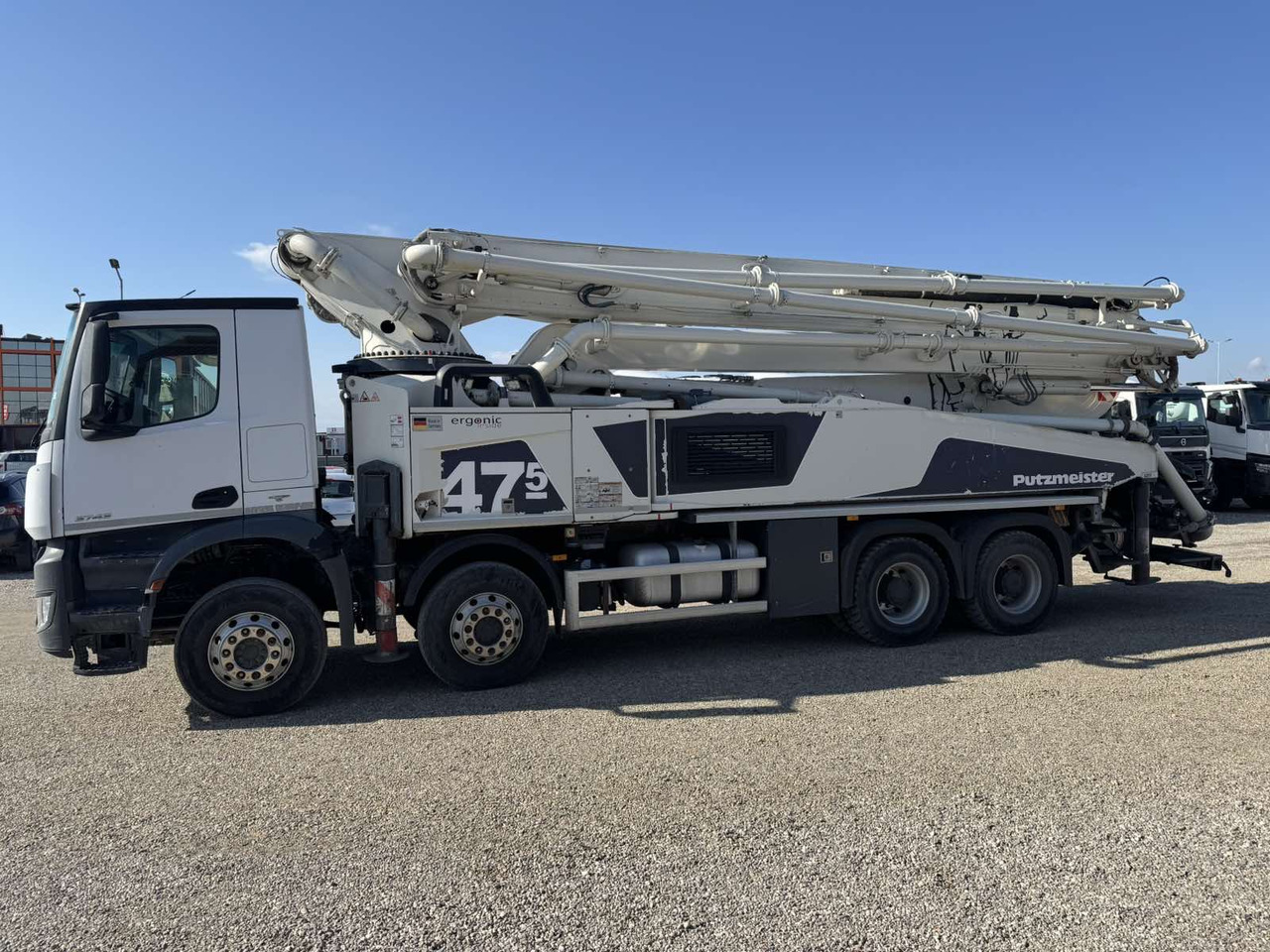 Mercedes-Benz AROCS 3743 PUTZMEISTER M47-5 - Camión bomba de hormigón: foto 4 Mercedes-Benz AROCS 3743 PUTZMEISTER M47-5 - Camión bomba de hormigón: foto 4