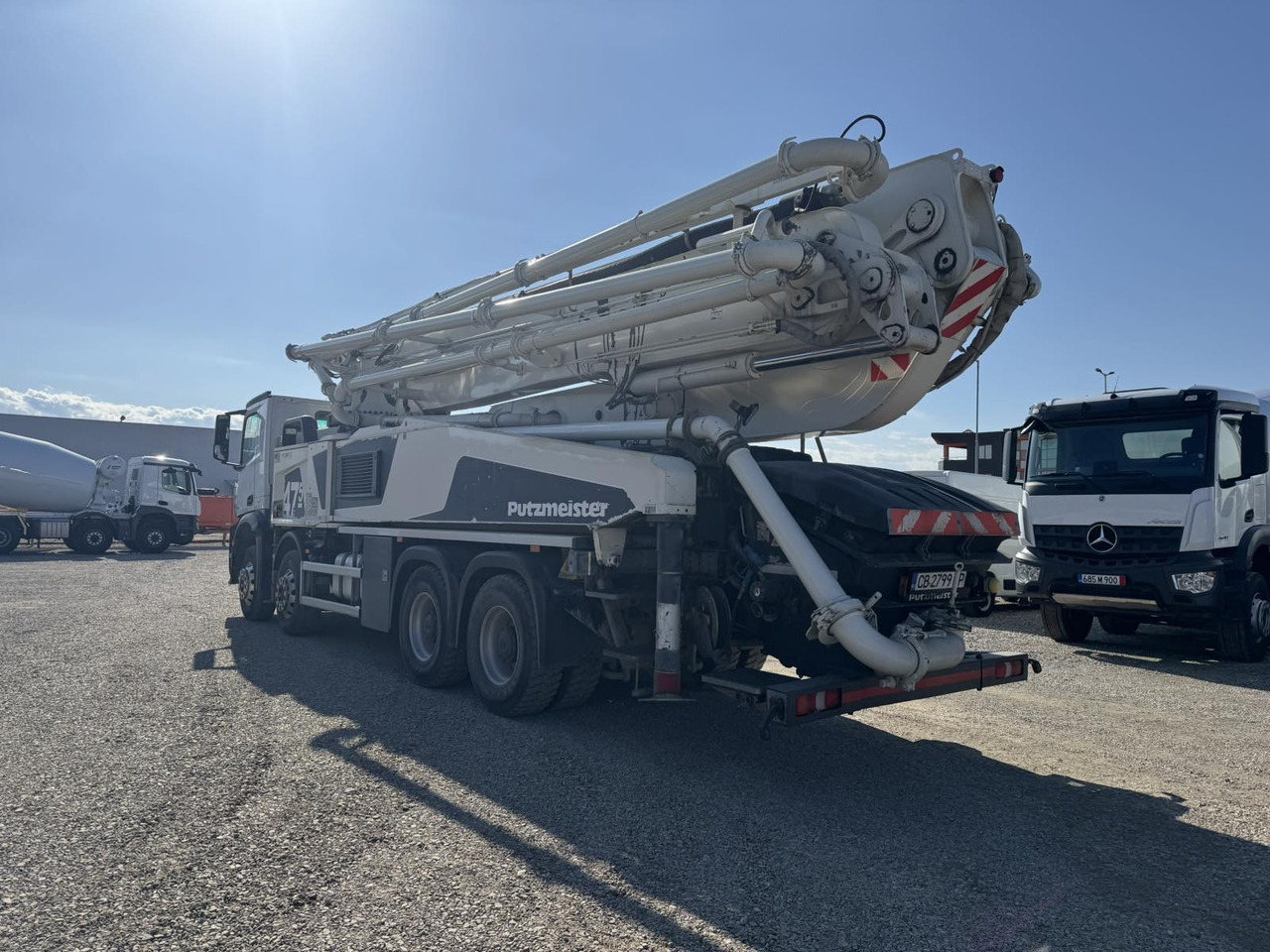 Mercedes-Benz AROCS 3743 PUTZMEISTER M47-5 - Camión bomba de hormigón: foto 5 Mercedes-Benz AROCS 3743 PUTZMEISTER M47-5 - Camión bomba de hormigón: foto 5