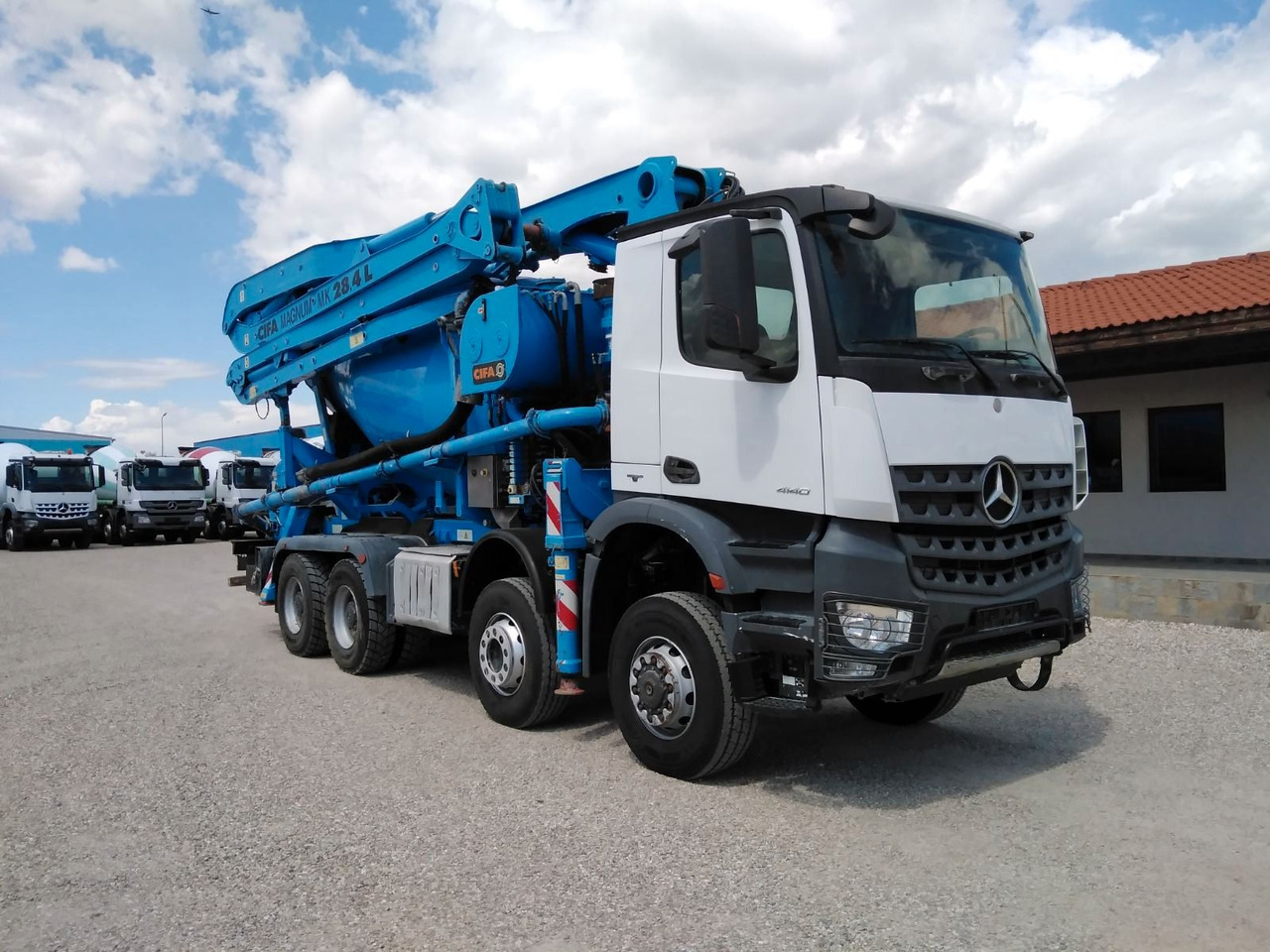 Mercedes-Benz AROCS 4140 CIFA MAGNUM MK28.4L 8X6 - Camión bomba de hormigón: foto 1 Mercedes-Benz AROCS 4140 CIFA MAGNUM MK28.4L 8X6 - Camión bomba de hormigón: foto 1