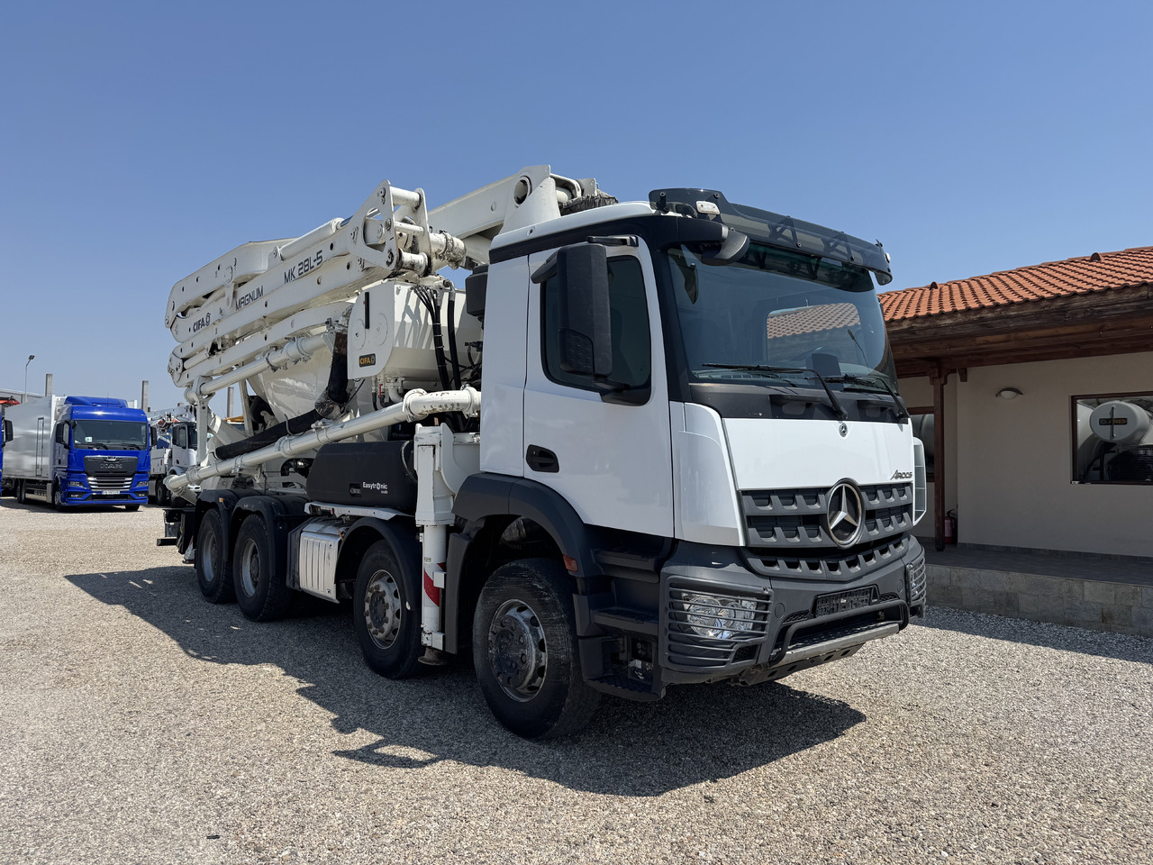 Mercedes-Benz AROCS 4143 CIFA MK28L-5 - Camión bomba de hormigón: foto 1 Mercedes-Benz AROCS 4143 CIFA MK28L-5 - Camión bomba de hormigón: foto 1
