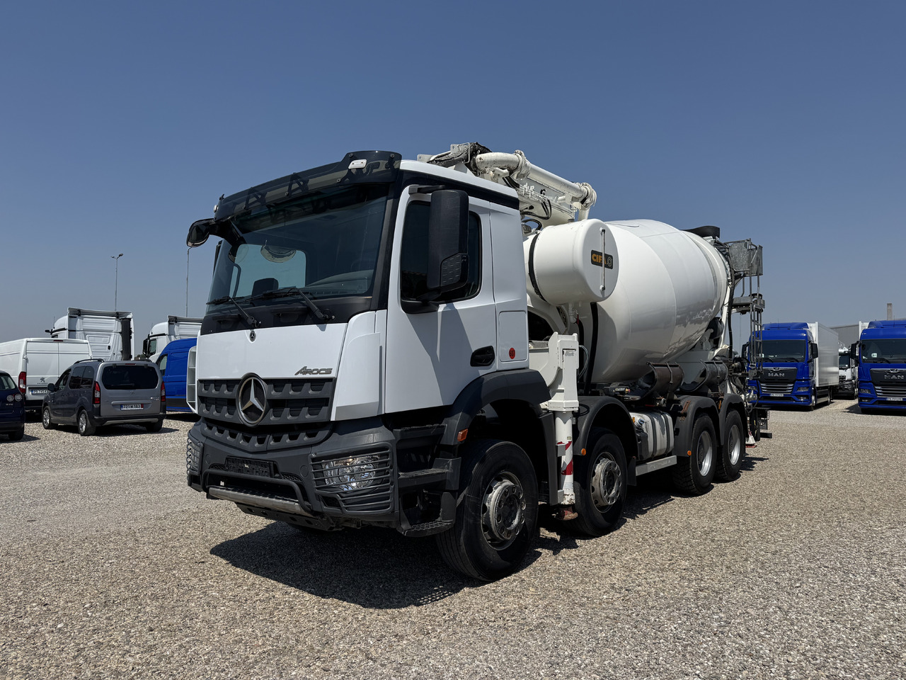 Mercedes-Benz AROCS 4143 CIFA MK28L-5 - Camión bomba de hormigón: foto 3 Mercedes-Benz AROCS 4143 CIFA MK28L-5 - Camión bomba de hormigón: foto 3