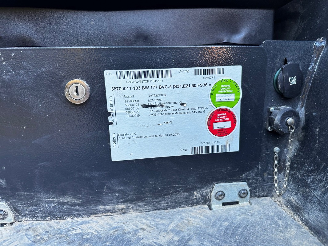 BOMAG DE BW 177 BVC-5 Stage V/Tier 4f - Compactador: foto 4 BOMAG DE BW 177 BVC-5 Stage V/Tier 4f - Compactador: foto 4