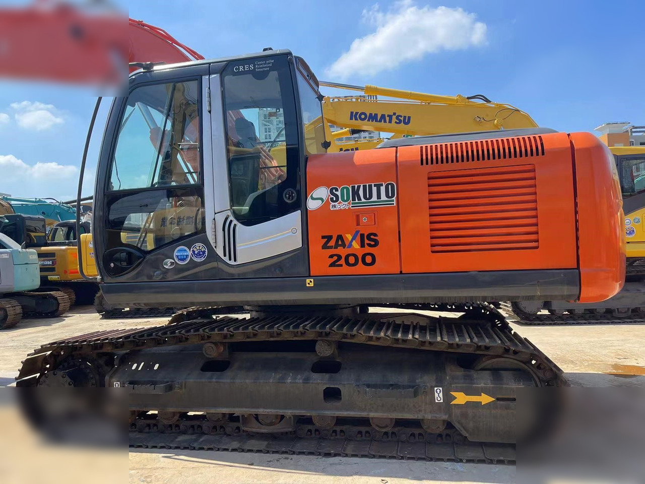 HITACHI ZX200-3G - Excavadora de cadenas: foto 3 HITACHI ZX200-3G - Excavadora de cadenas: foto 3
