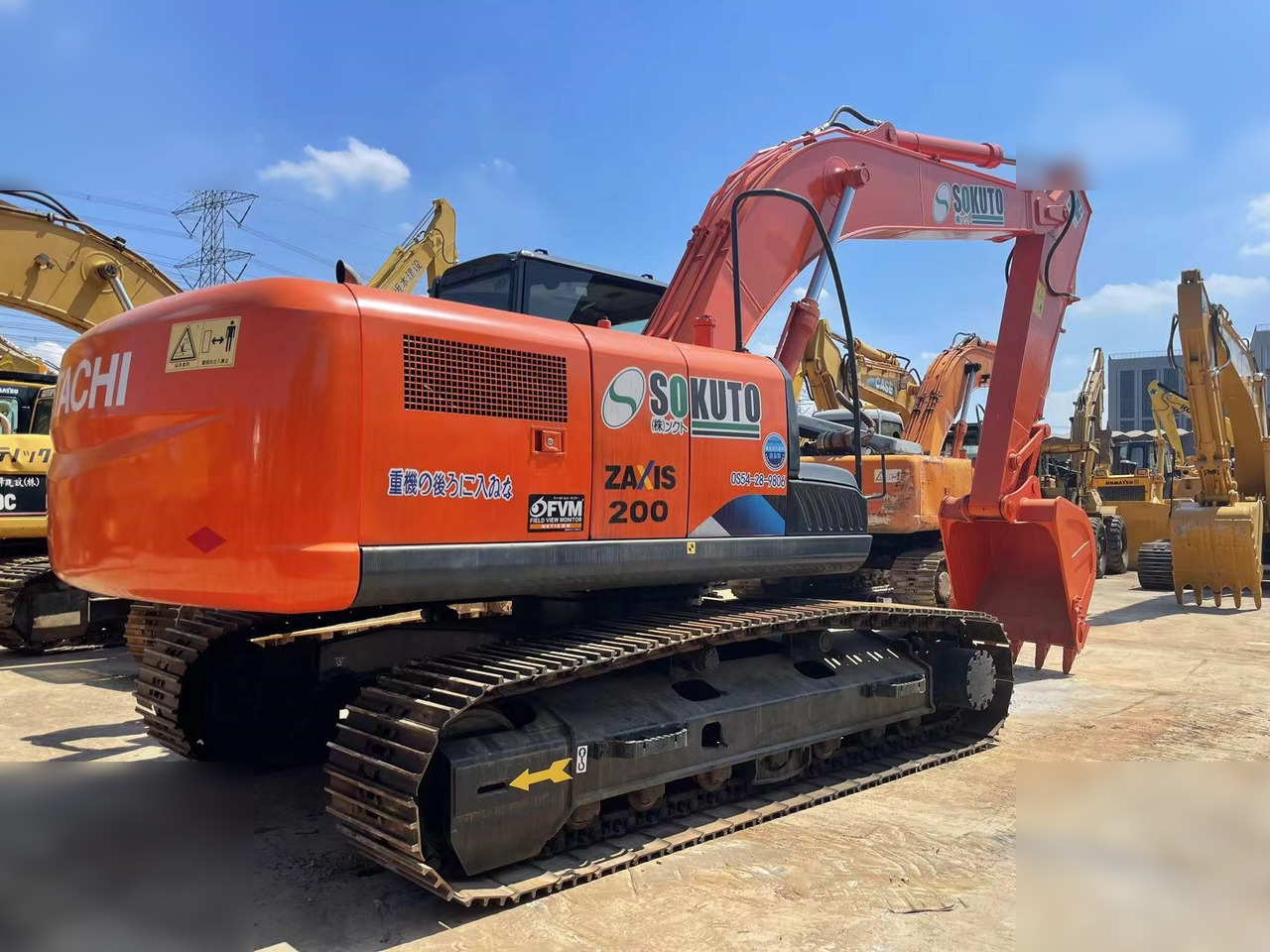 HITACHI ZX200-3G - Excavadora de cadenas: foto 2 HITACHI ZX200-3G - Excavadora de cadenas: foto 2